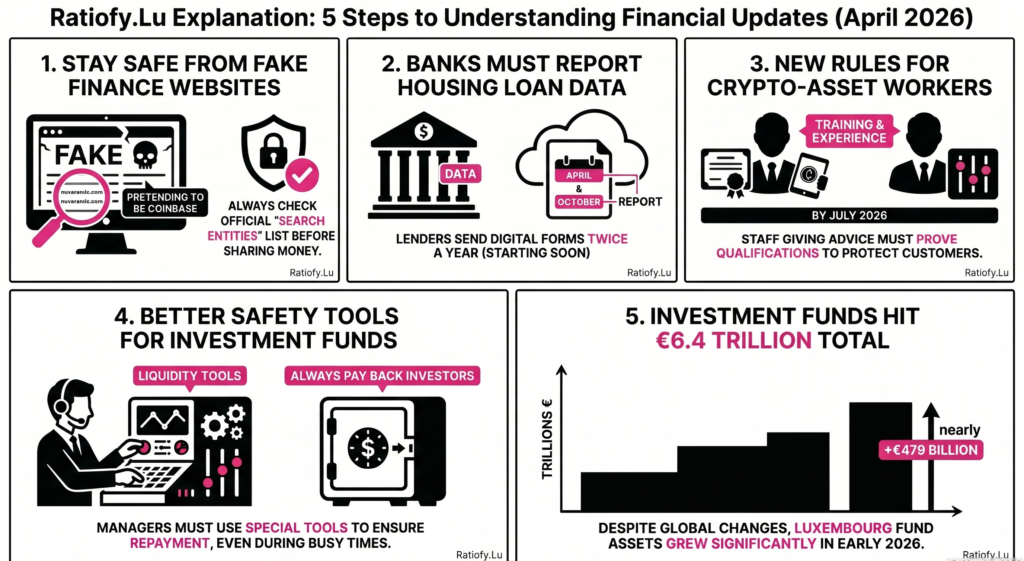 April 2026 CSSF Newsletter No 303: What happened during last month in the Financial Sector in Luxembourg?