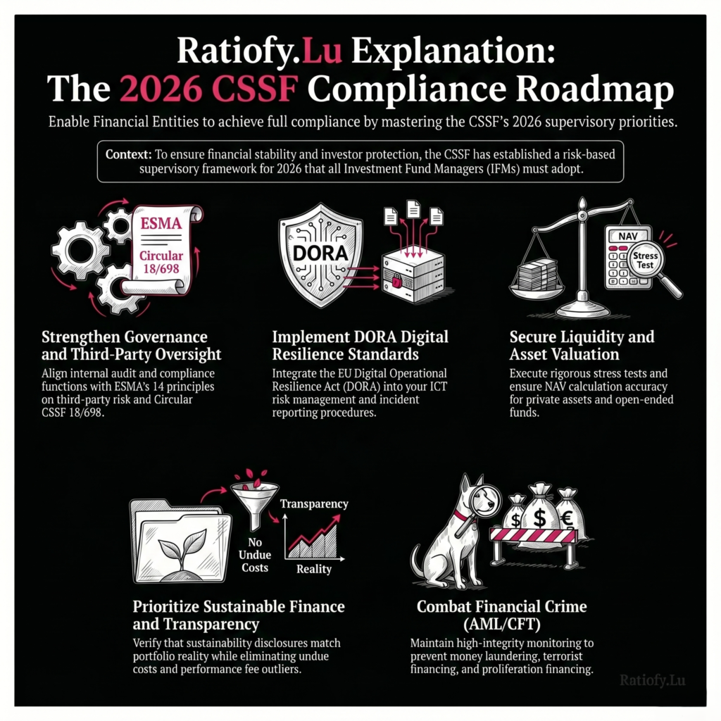 CSSF’s 2026 priorities for supervising the investment fund sector