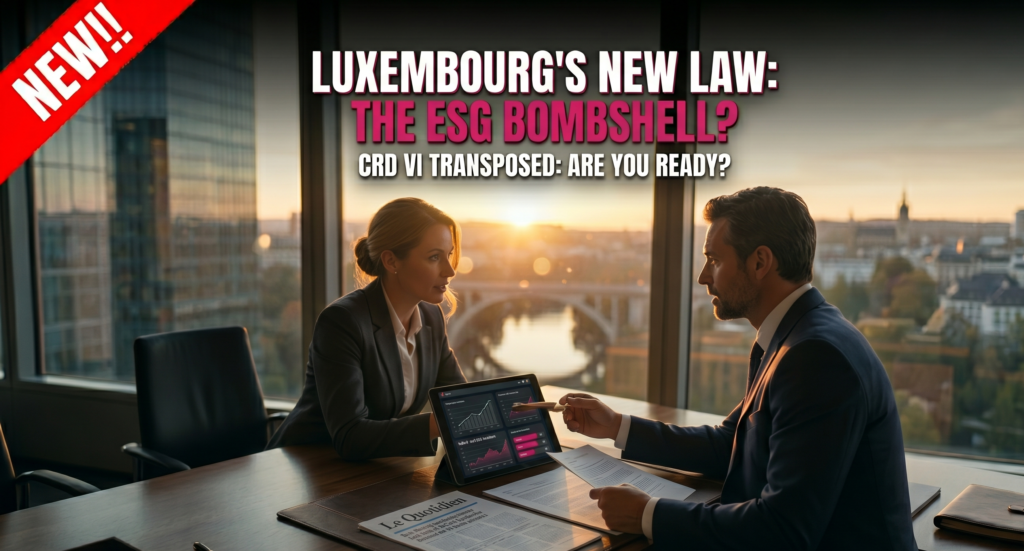 Publication of the Law of 5 May 2026 transposing Directive (EU) 2024/1619 (CRD VI) and Directive (EU) 2024/2994 in Luxembourg