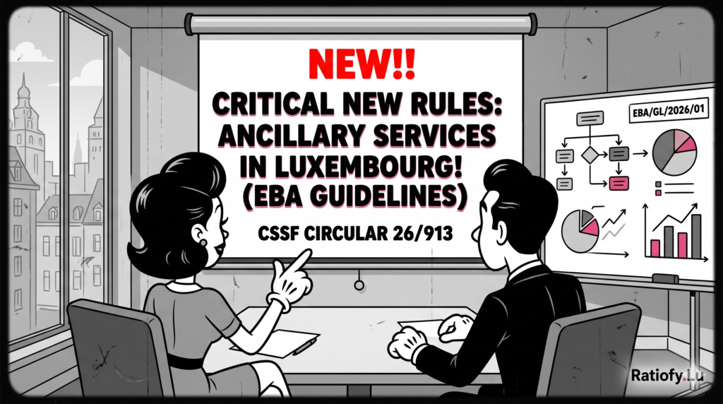 Circular CSSF 26/913: Application of the Guidelines of the European Banking Authority on ancillary services undertakings specifying the criteria for the identification of activities referred to in Article 4(1)(18) of Regulation (EU) No 575/2013 (EBA/GL/2026/01) in Luxembourg. Do you understand the framework?