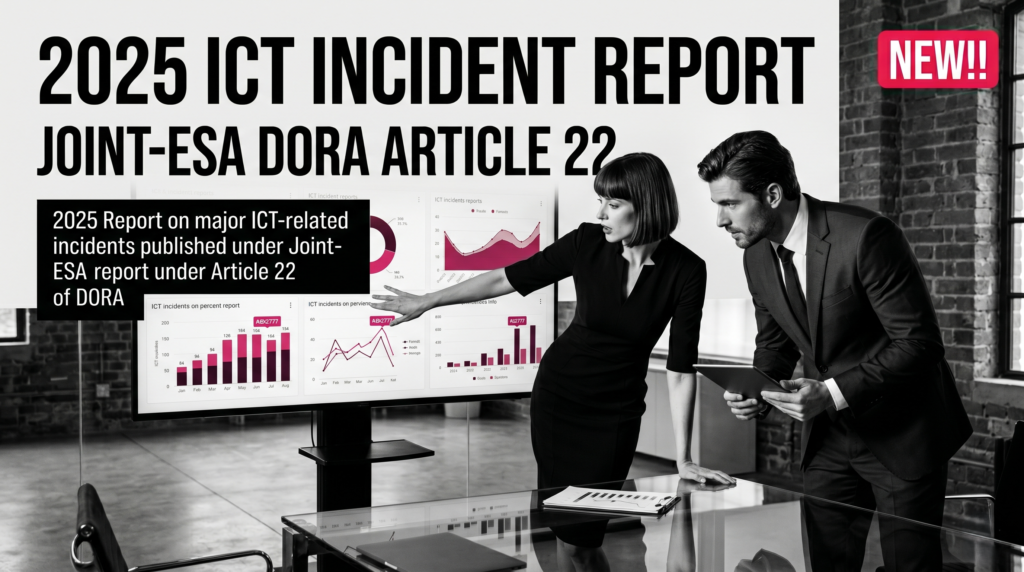 2025 Report on major ICT-related incidents published under Joint-ESA report under Article 22 of DORA - Ratiofy.Lu
