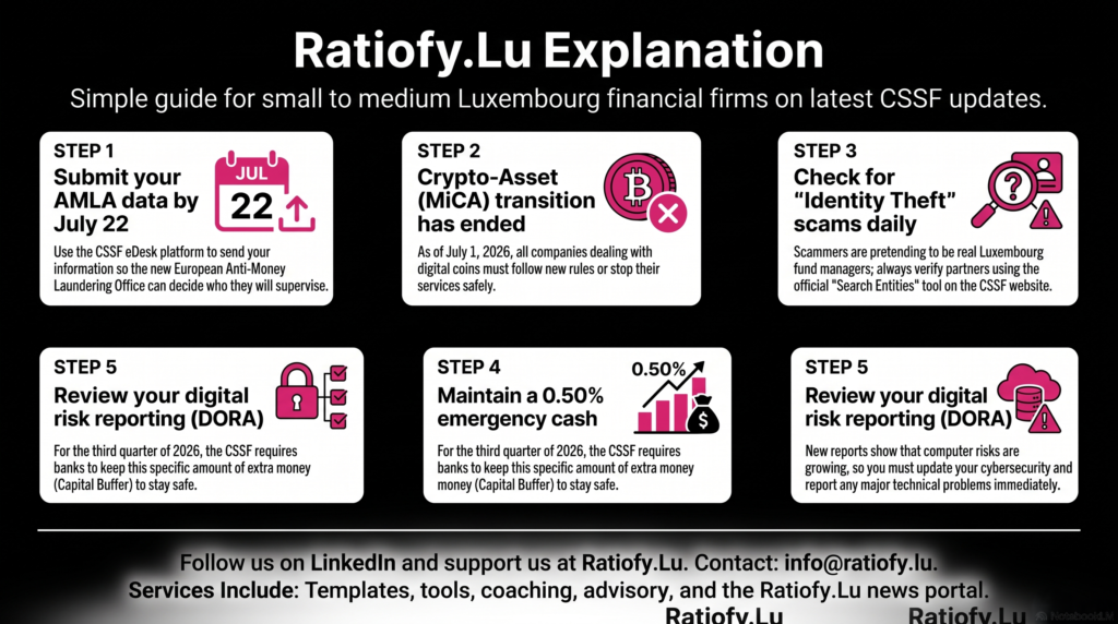 CSSF Newsletter No 306 - July 2026 in Luxembourg-Ratiofy.Lu
