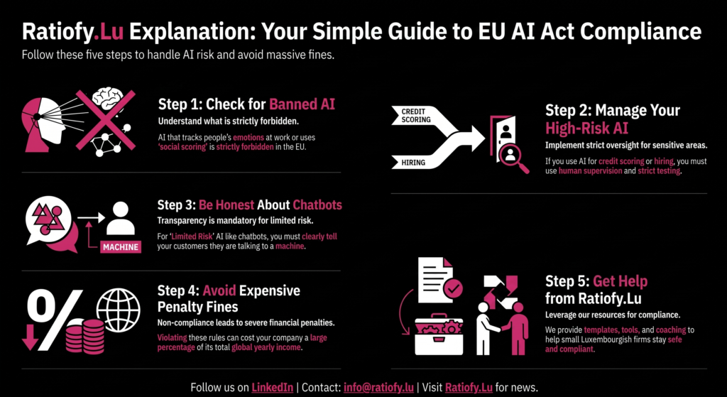 EU AI Act in Luxembourg and in EU, the world's first law on artificial intelligence, becomes mostly applicable now from August 2026